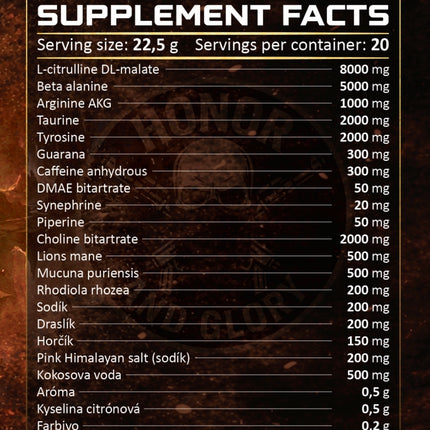 Predtréningová pumpa nox - vz.58 - Born for Action 450g