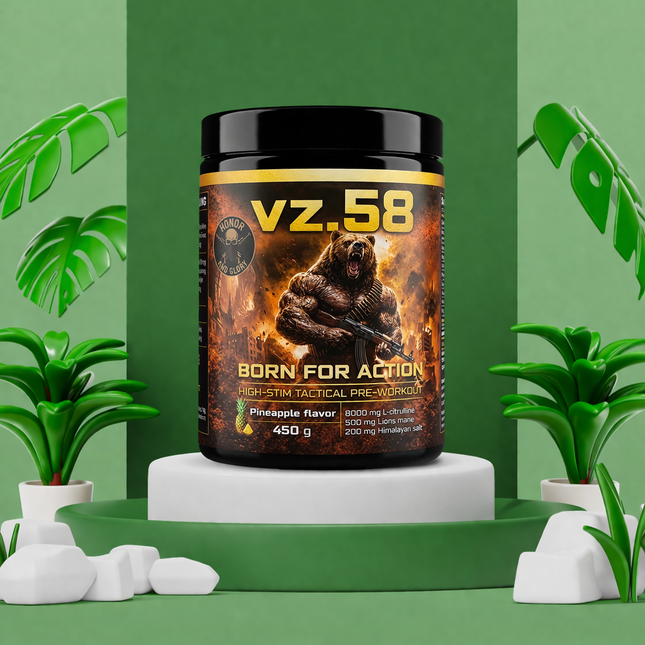Predtréningová pumpa nox - vz.58 - Born for Action 450g